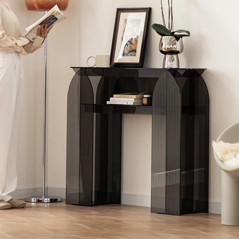 Gray Square Entrance Cabinet Light Luxury Console Storage Rack Home Console Tables Modern Minimalist Living Room Storage Hallway 
Gray Square Entrance Cabinet Light Luxury Console Storage Rack Home Console Tables Modern Minimalist Living Room Storage Hallway