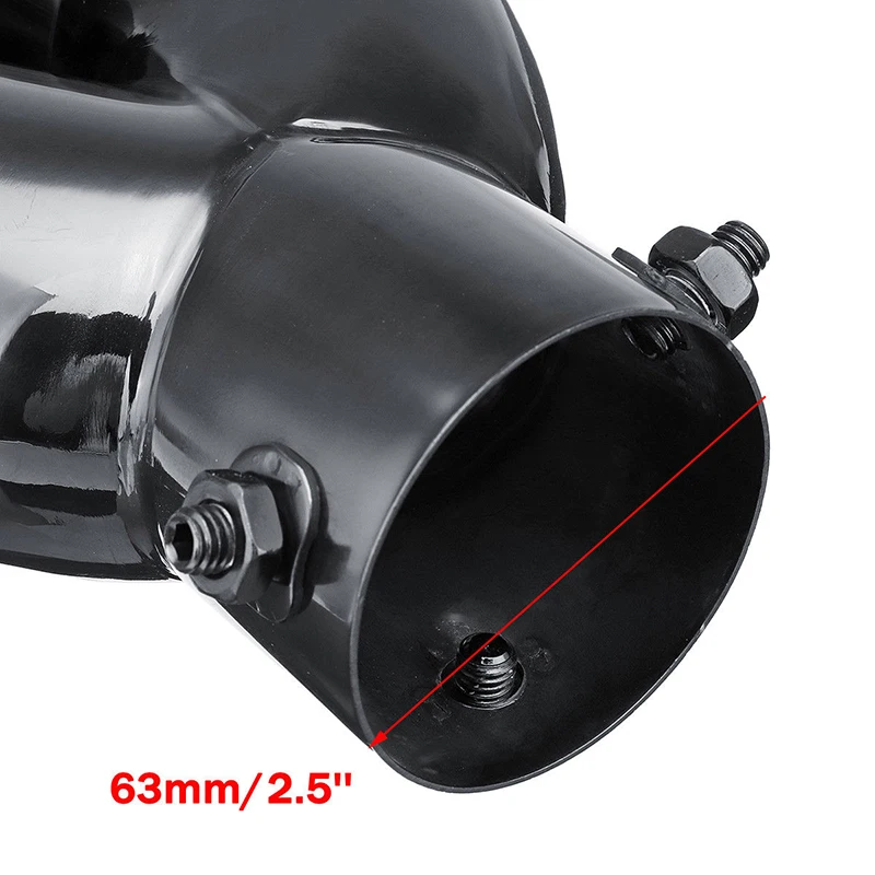 Stainless Steel 2.5'' Parts Dual Rear Muffler Exhaust Tip Tail Pipe Outlet Inlet Dual 63mm Universal High Quality
Stainless Steel 2.5'' Parts Dual Rear Muffler Exhaust Tip Tail Pipe Outlet Inlet Dual 63mm Universal High Quality
