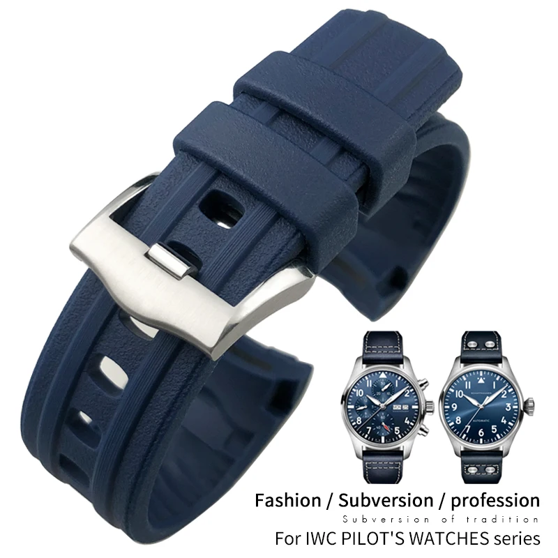 19mm 20mm 21mm 22mm Rubber watchband for OMEGA Seamaster IWC Longines Hydroconquest Black Blue Silicone Watch Strap Tools
19mm 20mm 21mm 22mm Rubber watchband for OMEGA Seamaster IWC Longines Hydroconquest Black Blue Silicone Watch Strap Tools