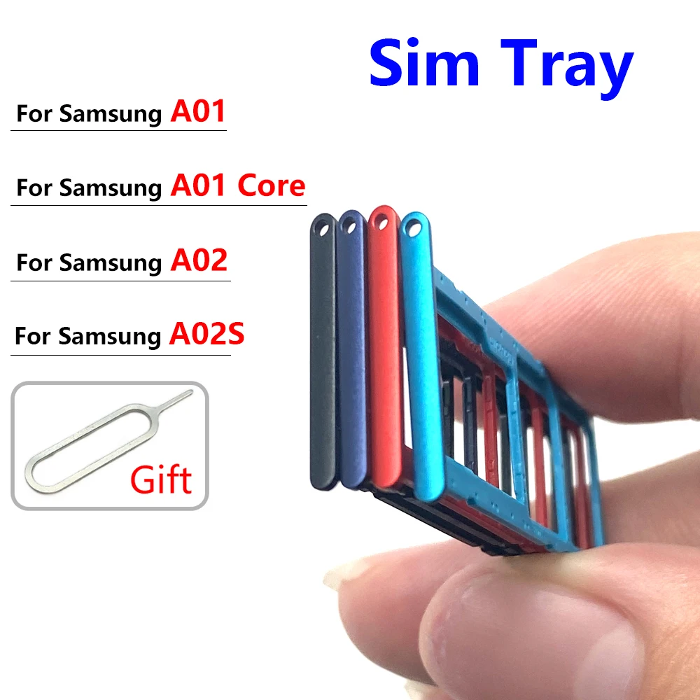 Sim Dual Card Mobile Phone Socket Slot Tray Reader Holder For Samsung Galaxy A01 A01 Core A02 A02S Sim Port Tray Spare Parts
Sim Dual Card Mobile Phone Socket Slot Tray Reader Holder For Samsung Galaxy A01 A01 Core A02 A02S Sim Port Tray Spare Parts