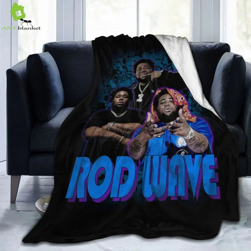 Hip Hop Rapper Blanket Rod Wave Flannel Blanket Soft Warm Throw Bedroom Decor Napping Couch Sofa Bed Chair Cover for Boys Girls
Hip Hop Rapper Blanket Rod Wave Flannel Blanket Soft Warm Throw Bedroom Decor Napping Couch Sofa Bed Chair Cover for Boys Girls