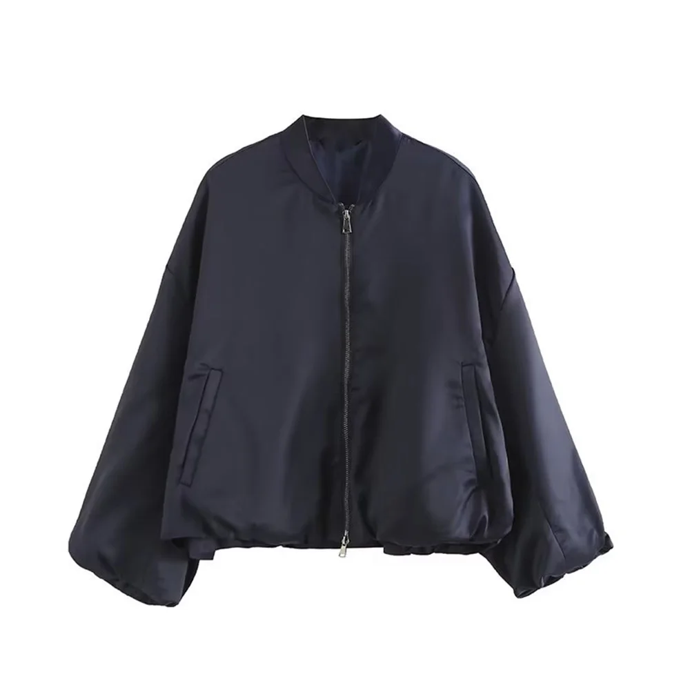 Women 2023 New Fashion Summer Puffy Sleeves Bomber Jacket Short Coat Vintage Zipper Pocket Casual Chic Female Outerwear Tops
Women 2023 New Fashion Summer Puffy Sleeves Bomber Jacket Short Coat Vintage Zipper Pocket Casual Chic Female Outerwear Tops