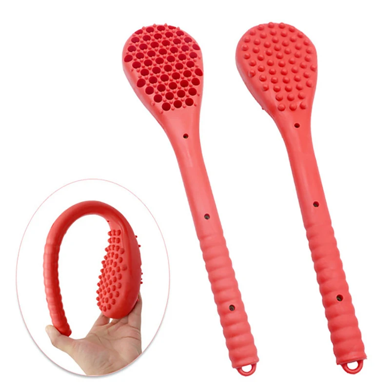 

1Pc Health Care Massage Hammer PVC Double Sided Full Body Massage Stick Meridian Back Pat Massage Bar Relieve Fatigue Relaxation