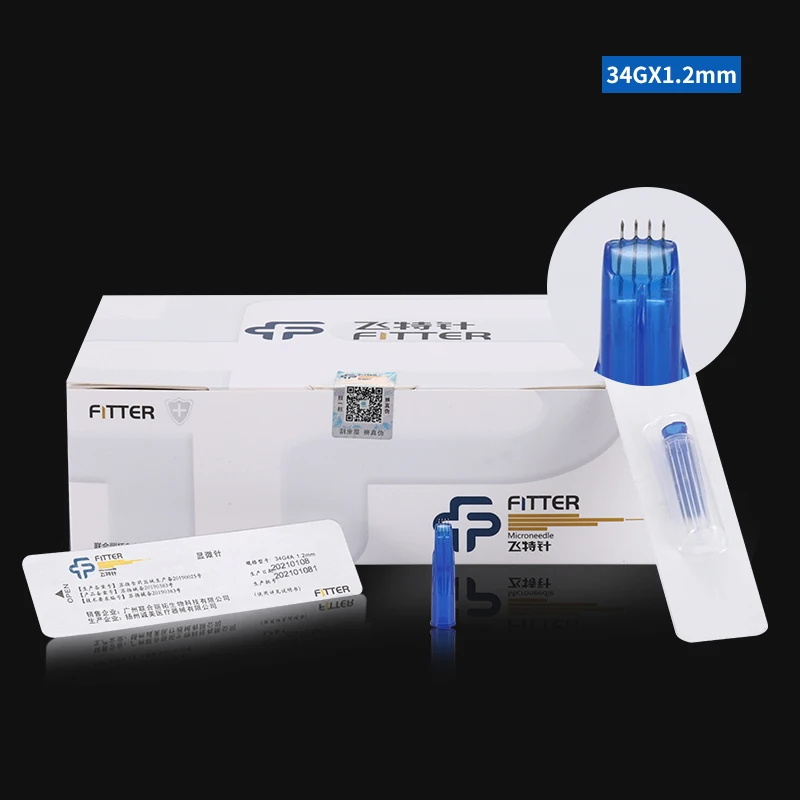 34G 1.2mm Fillmed Hand four Needles for Anti Aging Around Eyes and Neck Lines Skin Care Tool Parts 4pin Nanosoft Microneedles
34G 1.2mm Fillmed Hand four Needles for Anti Aging Around Eyes and Neck Lines Skin Care Tool Parts 4pin Nanosoft Microneedles