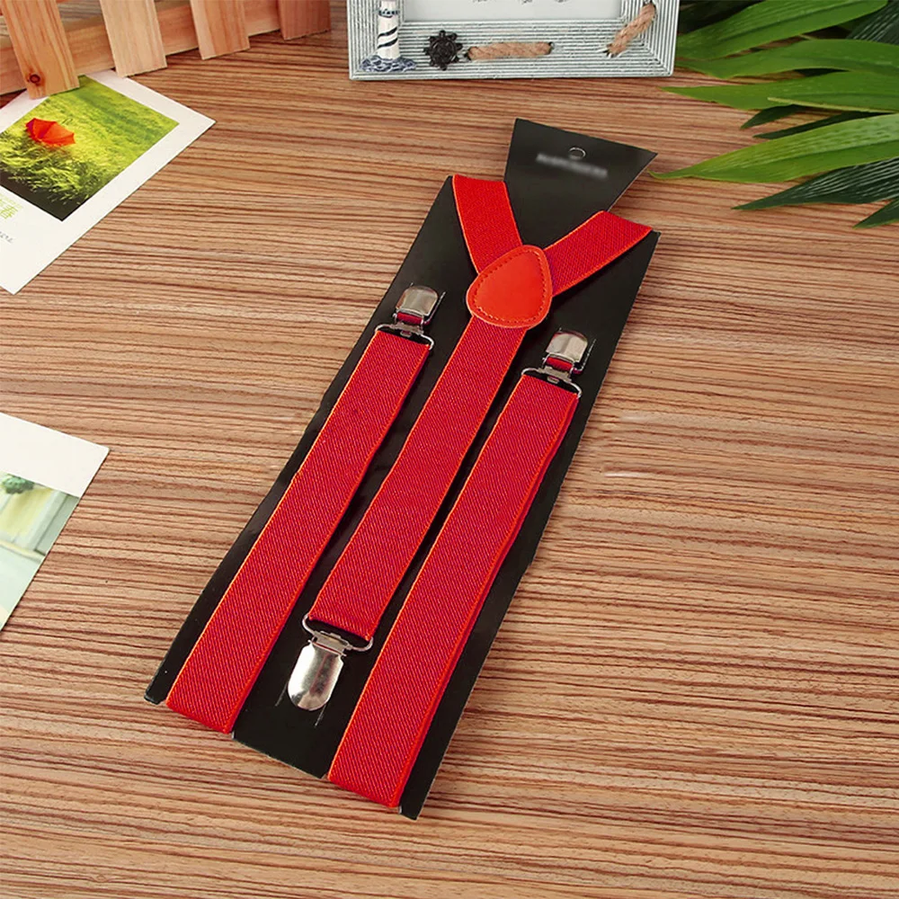 Unisex Men Elastic Suspenders Black Adjustable Braces Y-Back Clip-on Lady Clothing Fashion Suspenders Accessories
Unisex Men Elastic Suspenders Black Adjustable Braces Y-Back Clip-on Lady Clothing Fashion Suspenders Accessories