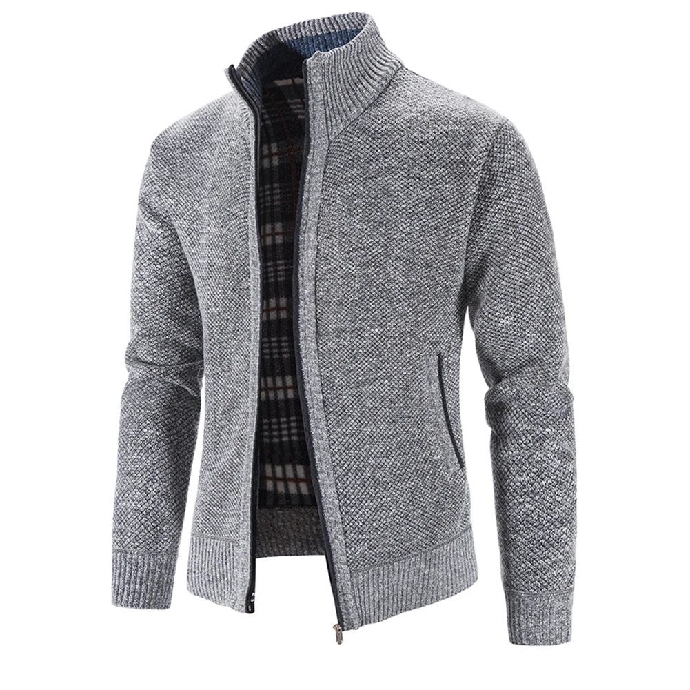 Sweater Men Coat Tops Warm Zip Autumn/Winter Cardigan Casual Collared Jacket Knitted Long Sleeve Mens Comfortable
Sweater Men Coat Tops Warm Zip Autumn/Winter Cardigan Casual Collared Jacket Knitted Long Sleeve Mens Comfortable