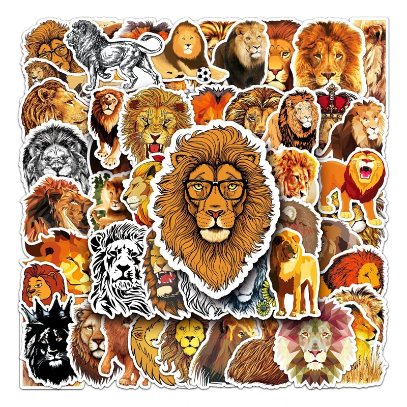 50pcs Lion Stickers paster Cartoon characters anime movie funny decals scrapbooking diy waterproof decorations
50pcs Lion Stickers paster Cartoon characters anime movie funny decals scrapbooking diy waterproof decorations