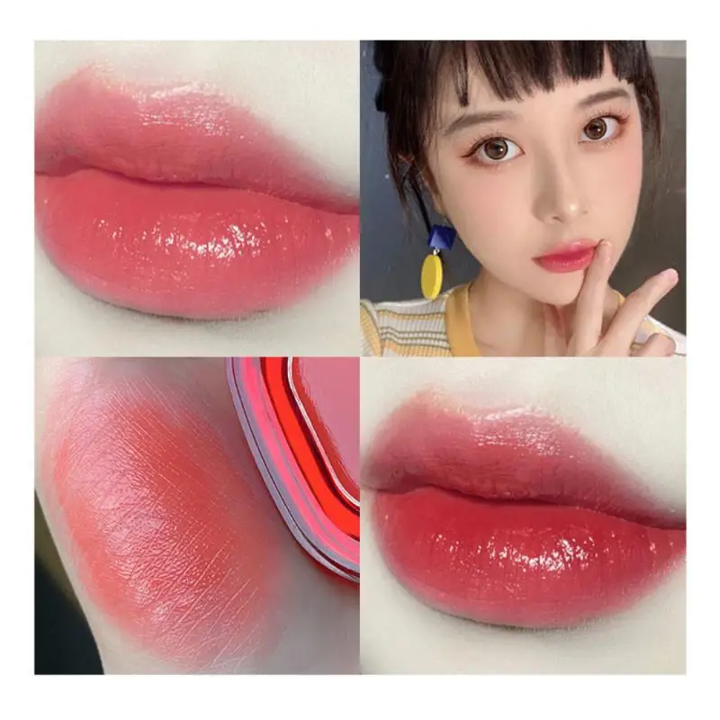 

Ice Crystal Lip Glaze Moisturizing Lip Balm Lips Makeup Velvet Matte Lip Glaze Lip Tint Mud 6 Colors Beauty Health Lipstick