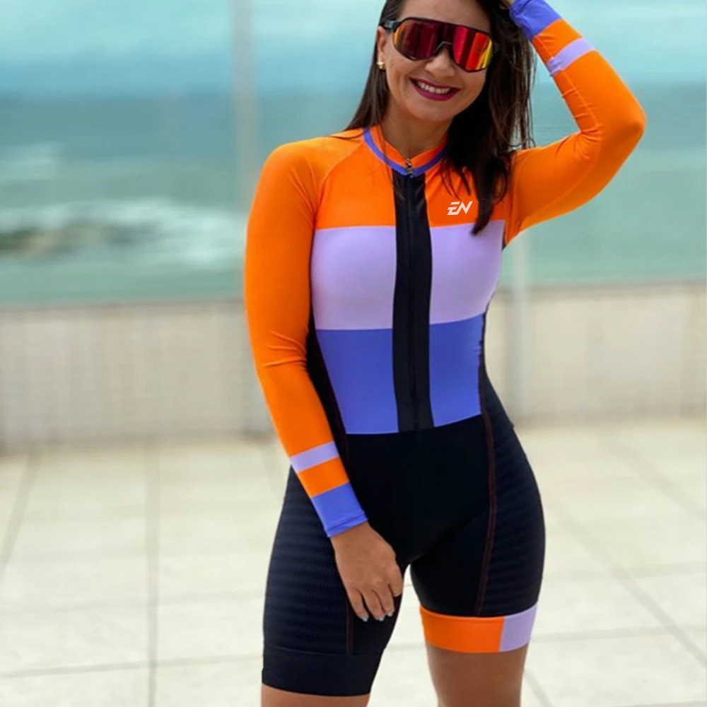 Women's P Rofession Triathlon Suit Clothes Cycling Skinsuit Body Set Ciclismo Rompers Go Pro Team Jumpsuit Kits ENCYMO
Women's P Rofession Triathlon Suit Clothes Cycling Skinsuit Body Set Ciclismo Rompers Go Pro Team Jumpsuit Kits ENCYMO