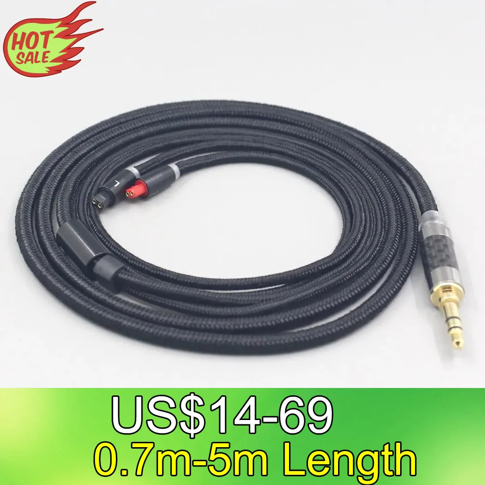 

2.5mm 4.4mm Super Soft Headphone Nylon OFC Cable For Audio-Technica ATH-IM50 IM70 ath-IM01 ath-IM02 ath-IM03 ath-IM04 LN007554