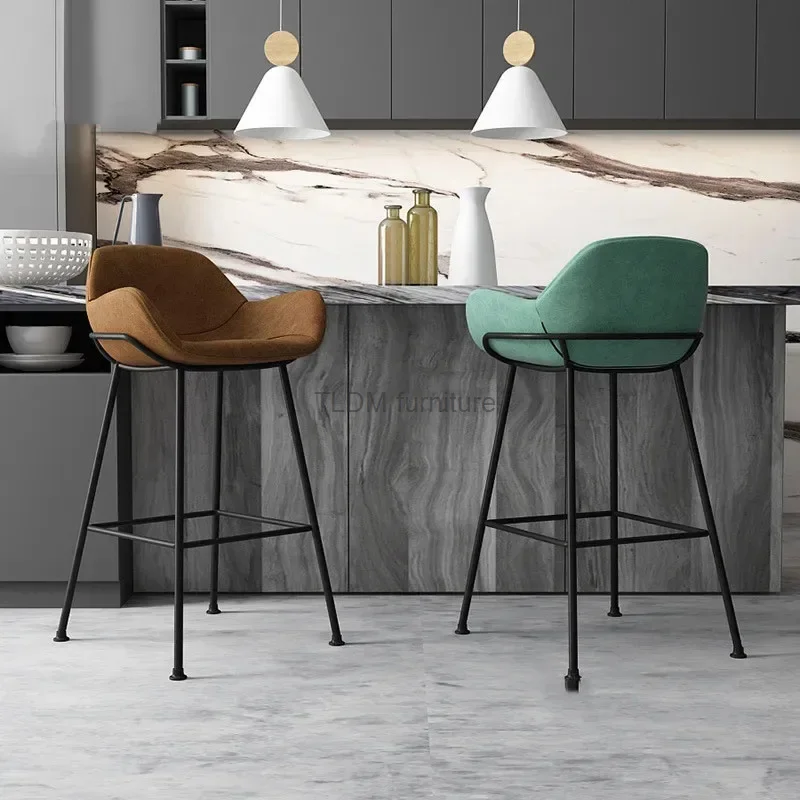 Nordic Bar Chairs Creative Backrest Iron Armchair High Chair Ins Simple Bar Stool Home Bar Chair B
Nordic Bar Chairs Creative Backrest Iron Armchair High Chair Ins Simple Bar Stool Home Bar Chair B