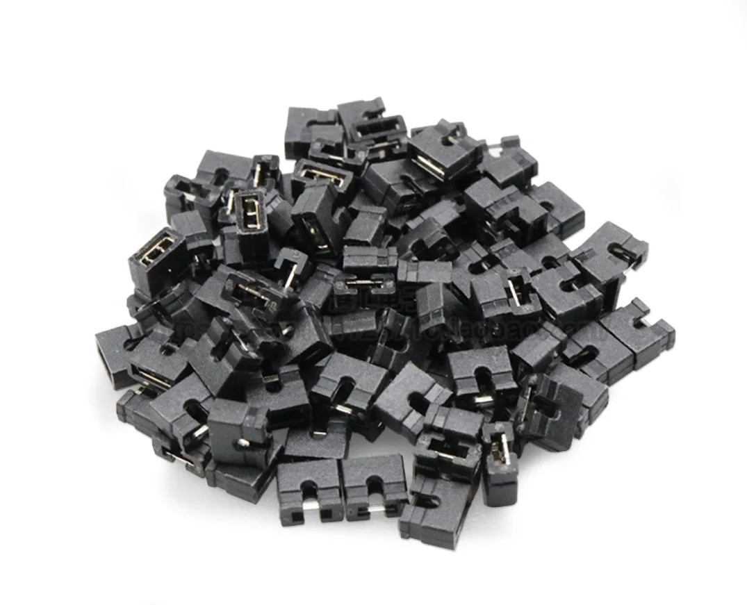 100PCS Pitch 2.0mm Shorting Cap Pin Header Jumper Cap Short Block Black Circuit Board Jumper Cap
100PCS Pitch 2.0mm Shorting Cap Pin Header Jumper Cap Short Block Black Circuit Board Jumper Cap