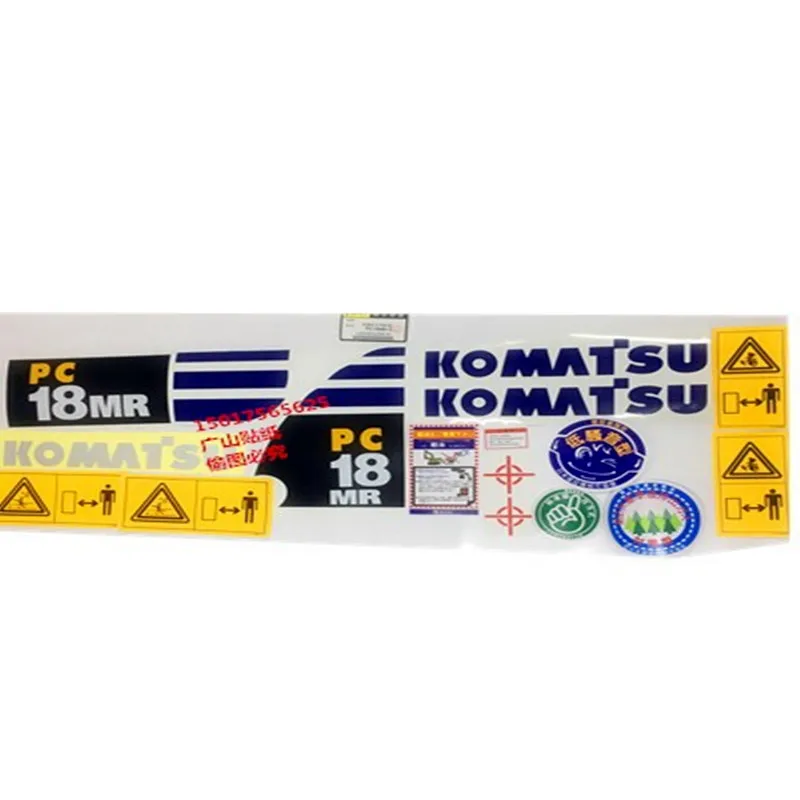 For Komatsu Micro Excavation PC18MR Changed To PC20MR PC25MR PC30MR Decal Sticker Whole Vehicle Stickers Excavator Stickers
For Komatsu Micro Excavation PC18MR Changed To PC20MR PC25MR PC30MR Decal Sticker Whole Vehicle Stickers Excavator Stickers