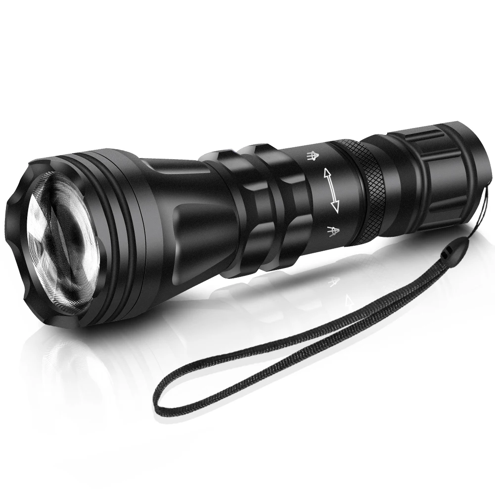 UniqueFire 2001 Vcsel 940NM LED Flashlight Zoom Fresnel Lens illuminator Indicator Night Vision Hunting Torch Max.1000Meter
UniqueFire 2001 Vcsel 940NM LED Flashlight Zoom Fresnel Lens illuminator Indicator Night Vision Hunting Torch Max.1000Meter
