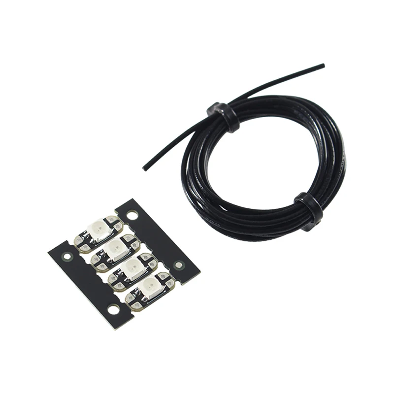 RGB Neopixel Sequins With WS2812 3535 Bright RGB LED For Voron Mini SB Extruder 26AWG Wire 3D Printer Accessory
RGB Neopixel Sequins With WS2812 3535 Bright RGB LED For Voron Mini SB Extruder 26AWG Wire 3D Printer Accessory