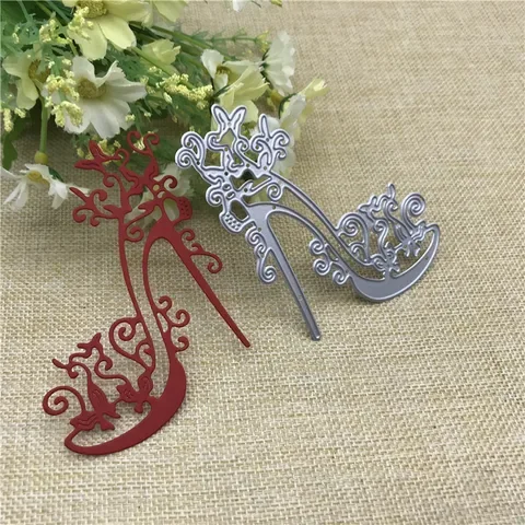 Metal Cutting Dies High Heels Lace Craft Stamps Scrapbooking Die Cut Embossing Card Make Stencil Frame
Metal Cutting Dies High Heels Lace Craft Stamps Scrapbooking Die Cut Embossing Card Make Stencil Frame