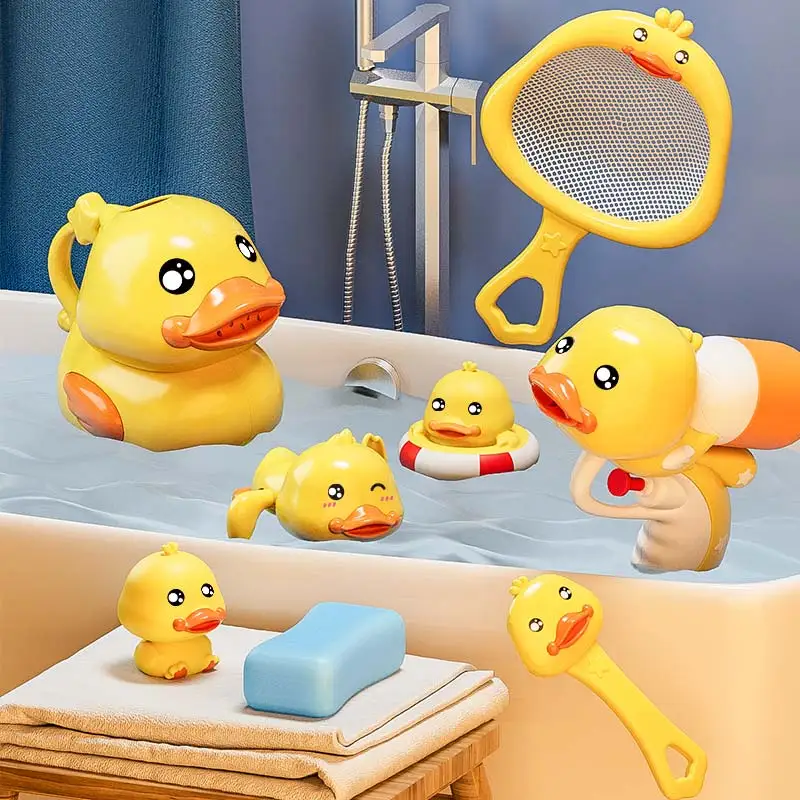 Baby Bath Toys Bathing Duck Cartoon Animal Toddler Bath Water Spray Toys Children Swimming Pool Bathtub Classic Kids 0 12 Months
Baby Bath Toys Bathing Duck Cartoon Animal Toddler Bath Water Spray Toys Children Swimming Pool Bathtub Classic Kids 0 12 Months
