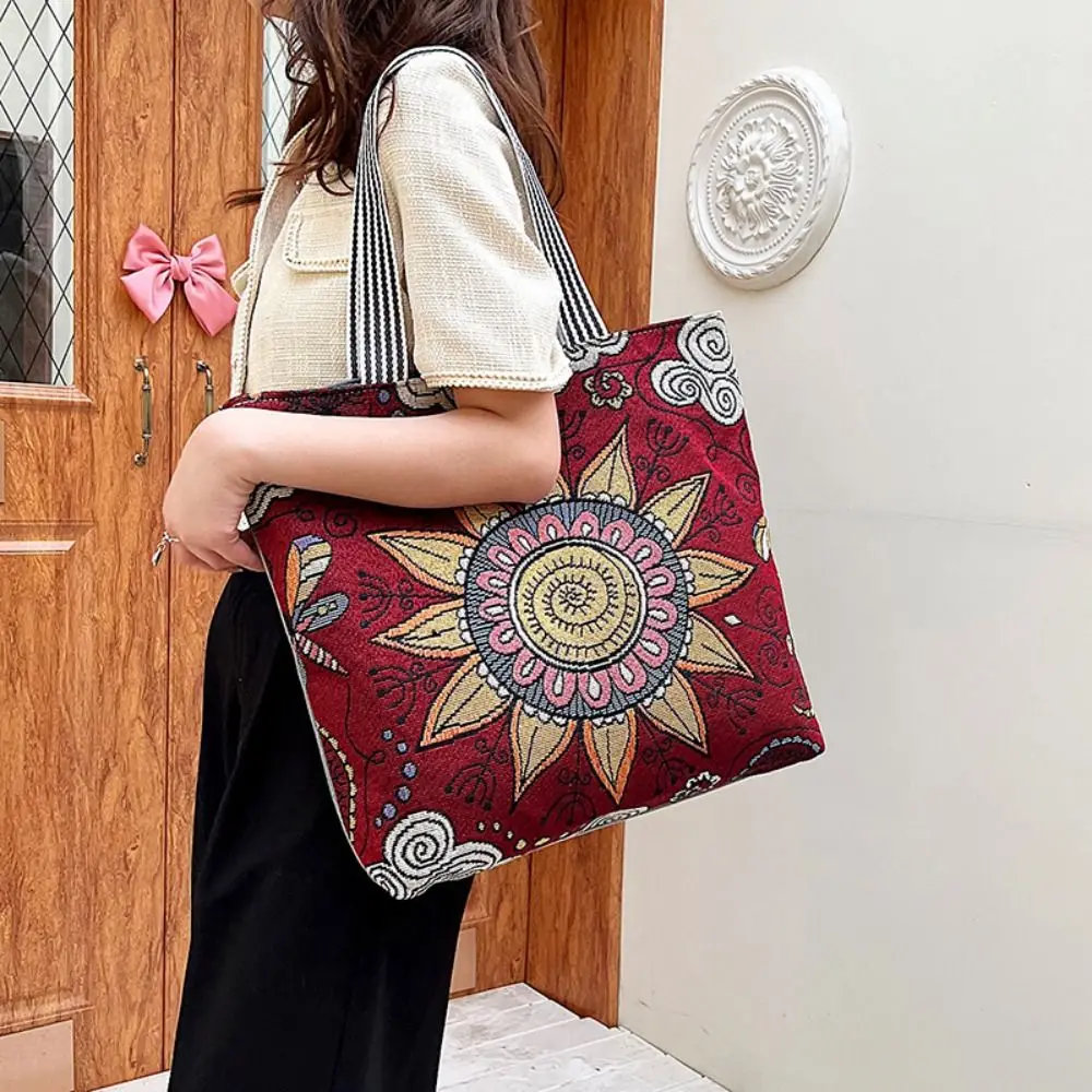 Flower Ethnic Style Bag Casual Canvas Butterfly Animal Shoulder Bag Tote Bag Handbag Embroidery Cloth Bag Women
Flower Ethnic Style Bag Casual Canvas Butterfly Animal Shoulder Bag Tote Bag Handbag Embroidery Cloth Bag Women
