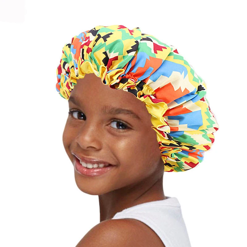 Hair Caps Sleep Night Hat Children Printing African Round Elastic Flower Green Yellow Polyester For Kid Hair Style Tool
Hair Caps Sleep Night Hat Children Printing African Round Elastic Flower Green Yellow Polyester For Kid Hair Style Tool
