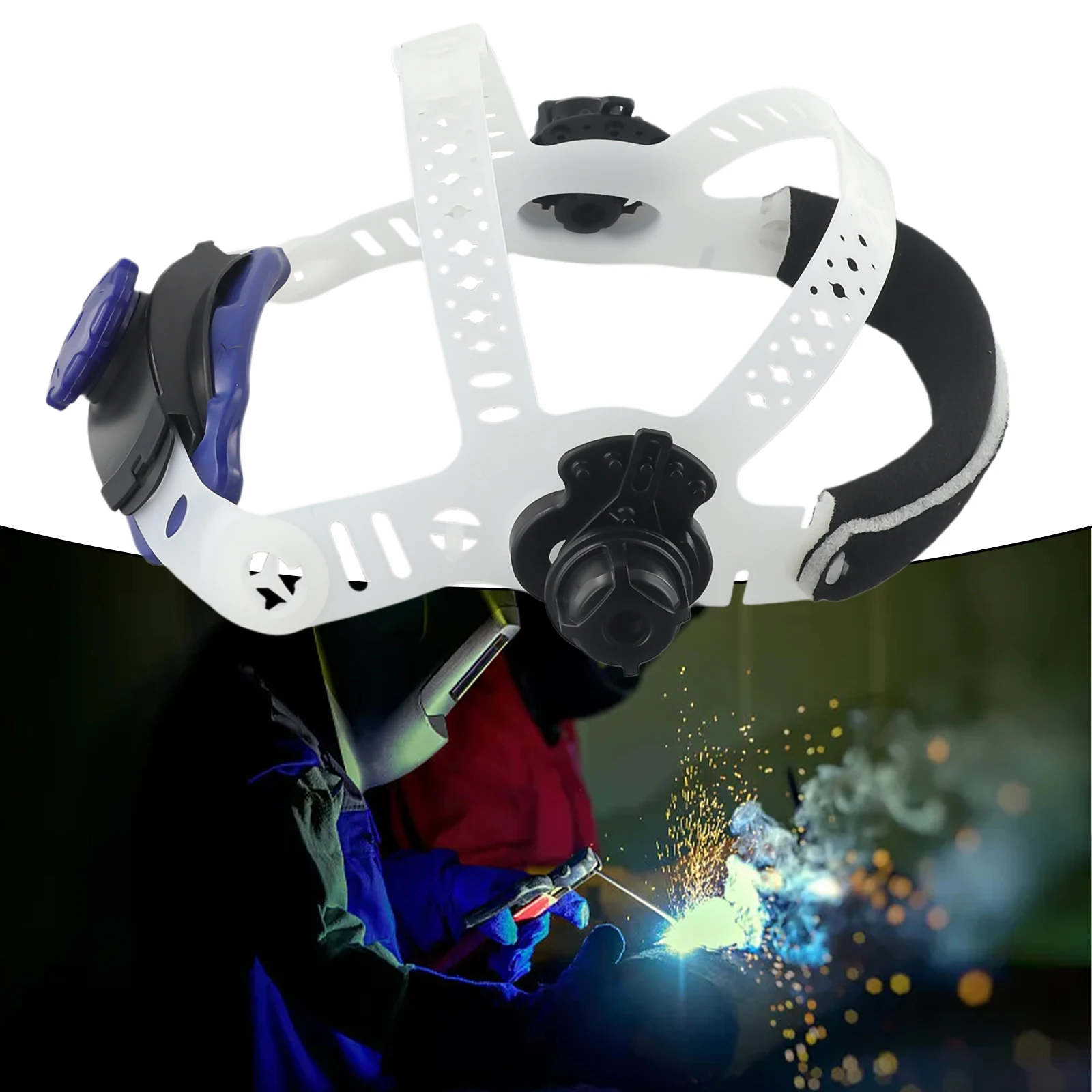 New Practical Headband Headband Humanized Design Adjustable Design For Darkening Welding 11 X 7.9 X 4.7 Inches
New Practical Headband Headband Humanized Design Adjustable Design For Darkening Welding 11 X 7.9 X 4.7 Inches