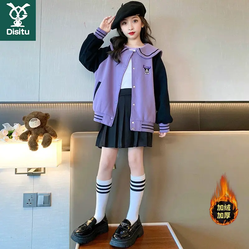 Girly Heart Kawaii Baseball Uniforms Cloth Kuromi Anime Coat Cute Cartoon Lovely Long Sleeve Jacket Fashion Toys for Kids
Girly Heart Kawaii Baseball Uniforms Cloth Kuromi Anime Coat Cute Cartoon Lovely Long Sleeve Jacket Fashion Toys for Kids