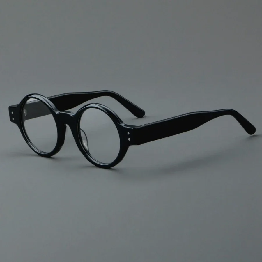 

Women's Spectacle Frame Men Anti-Blue Light Style Glasses Clear Lens Brand Designer Female Acetate Frame Vintage Eyeglasses