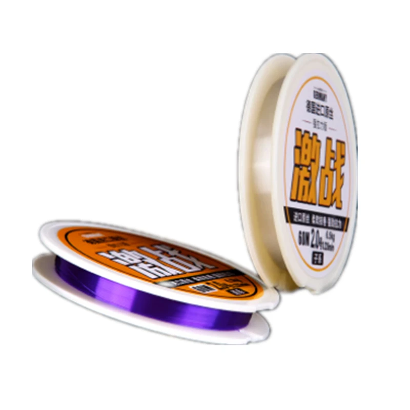 60M Super Soft Nylon Protofilamen Fishing Line Authentic Main Sub Line Super Strong Force Anti Winding Fish Line Thread Pesca
60M Super Soft Nylon Protofilamen Fishing Line Authentic Main Sub Line Super Strong Force Anti Winding Fish Line Thread Pesca
