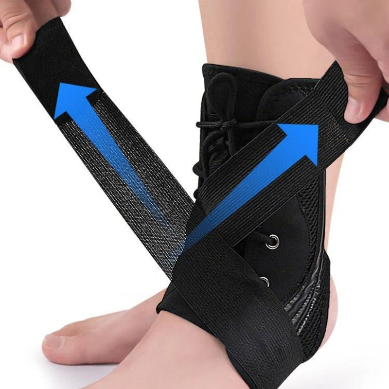 Adjustable Ankle Support Ankle Brace Stabilizer Lace Up Compression Injury Recovery Sprain Ankle Wrap
Adjustable Ankle Support Ankle Brace Stabilizer Lace Up Compression Injury Recovery Sprain Ankle Wrap