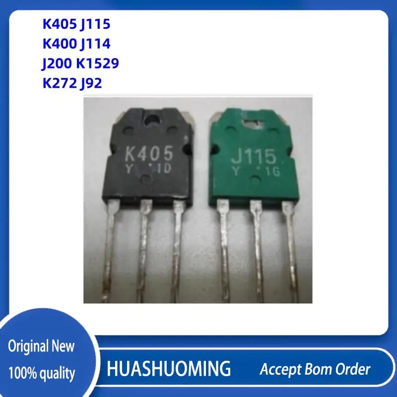 1 шт.-5 шт./партия 2sk405 K405 J115 K405 J115 2SJ115 K400 J114 K400 J114 J200 K1529 K272 J92
1 шт.-5 шт./партия 2sk405 K405 J115 K405 J115 2SJ115 K400 J114 K400 J114 J200 K1529 K272 J92