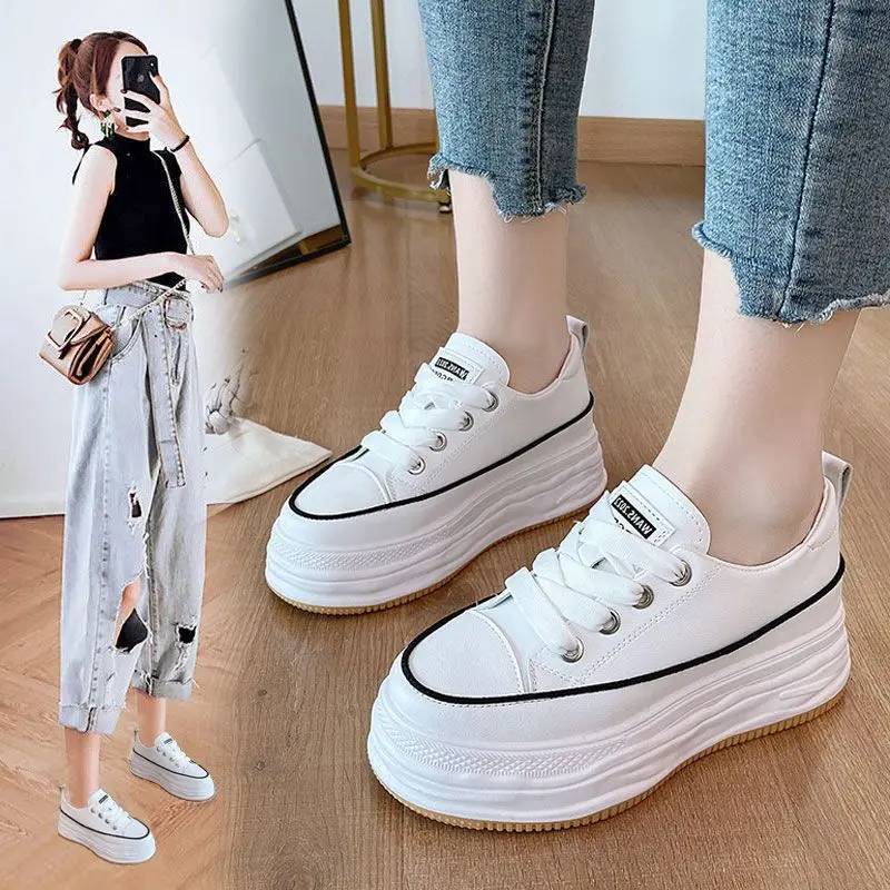 Genuine Leather Platform Women's Summer 2023 New Invisible Height Increasing Dad Shoes
Genuine Leather Platform Women's Summer 2023 New Invisible Height Increasing Dad Shoes