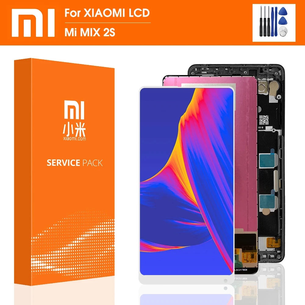 ЖК-дисплей 5,99 "для Xiaomi Mi Mix 2s, сенсорный экран с дигитайзером в сборе, замена для Xiaomi MiMix2s, ЖК-экран с рамкой, оригинал
ЖК-дисплей 5,99 "для Xiaomi Mi Mix 2s, сенсорный экран с дигитайзером в сборе, замена для Xiaomi MiMix2s, ЖК-экран с рамкой, оригинал
