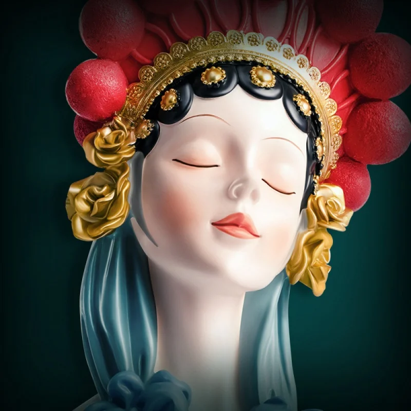 Craftsmanship, home ornaments, office ornaments, Chinese national essence, Beijing Peking Opera huadan
Craftsmanship, home ornaments, office ornaments, Chinese national essence, Beijing Peking Opera huadan