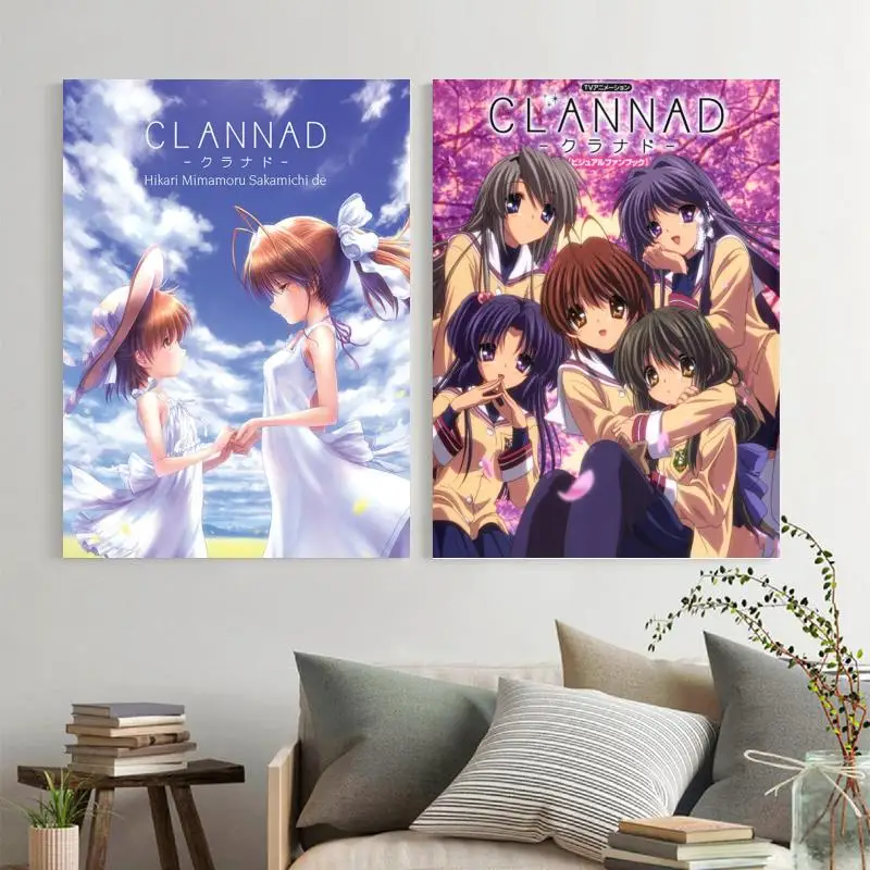 Japanese Anime CLANNAD Canvas Art Poster and Wall Art Picture Print Modern Family bedroom Decor Posters
Japanese Anime CLANNAD Canvas Art Poster and Wall Art Picture Print Modern Family bedroom Decor Posters
