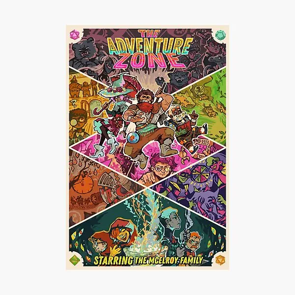 Adventure Zone Balance Poster Poster Sitcker for Background Decor Car Window Wall Cute Home Laptop Stickers Luggage Anime Room
Adventure Zone Balance Poster Poster Sitcker for Background Decor Car Window Wall Cute Home Laptop Stickers Luggage Anime Room