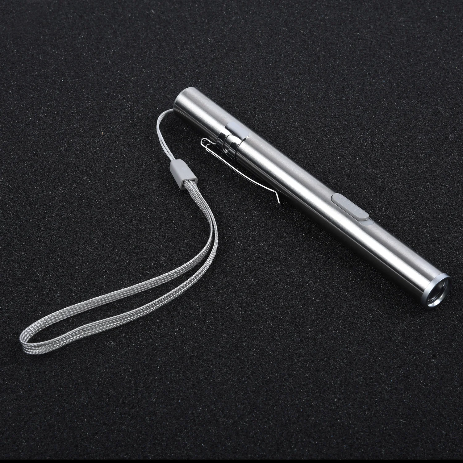 Lamp Flashlight LED Mini Pen Silver Stainless Steel USB 13*1.3*1.3 Cm Camping Pencil Pocket Rechargeable Useful Durable
Lamp Flashlight LED Mini Pen Silver Stainless Steel USB 13*1.3*1.3 Cm Camping Pencil Pocket Rechargeable Useful Durable