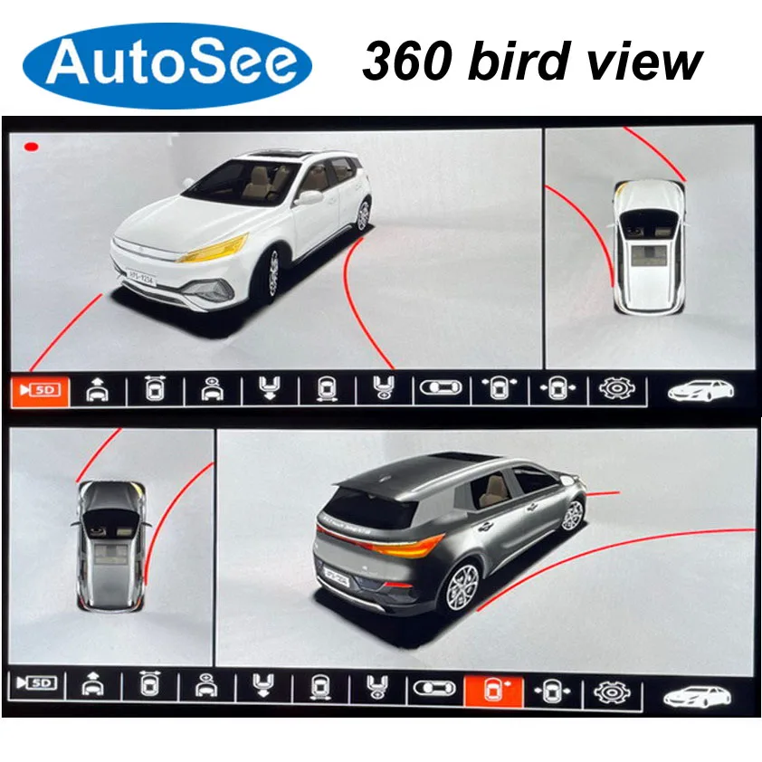 Оригинальный OEM-монитор для BYD Atto 3, птичий глаз, 360-градусная камера, 3D панорамный вид, переднее, заднее зеркало, объемная парковка, задний вид
Оригинальный OEM-монитор для BYD Atto 3, птичий глаз, 360-градусная камера, 3D панорамный вид, переднее, заднее зеркало, объемная парковка, задний вид