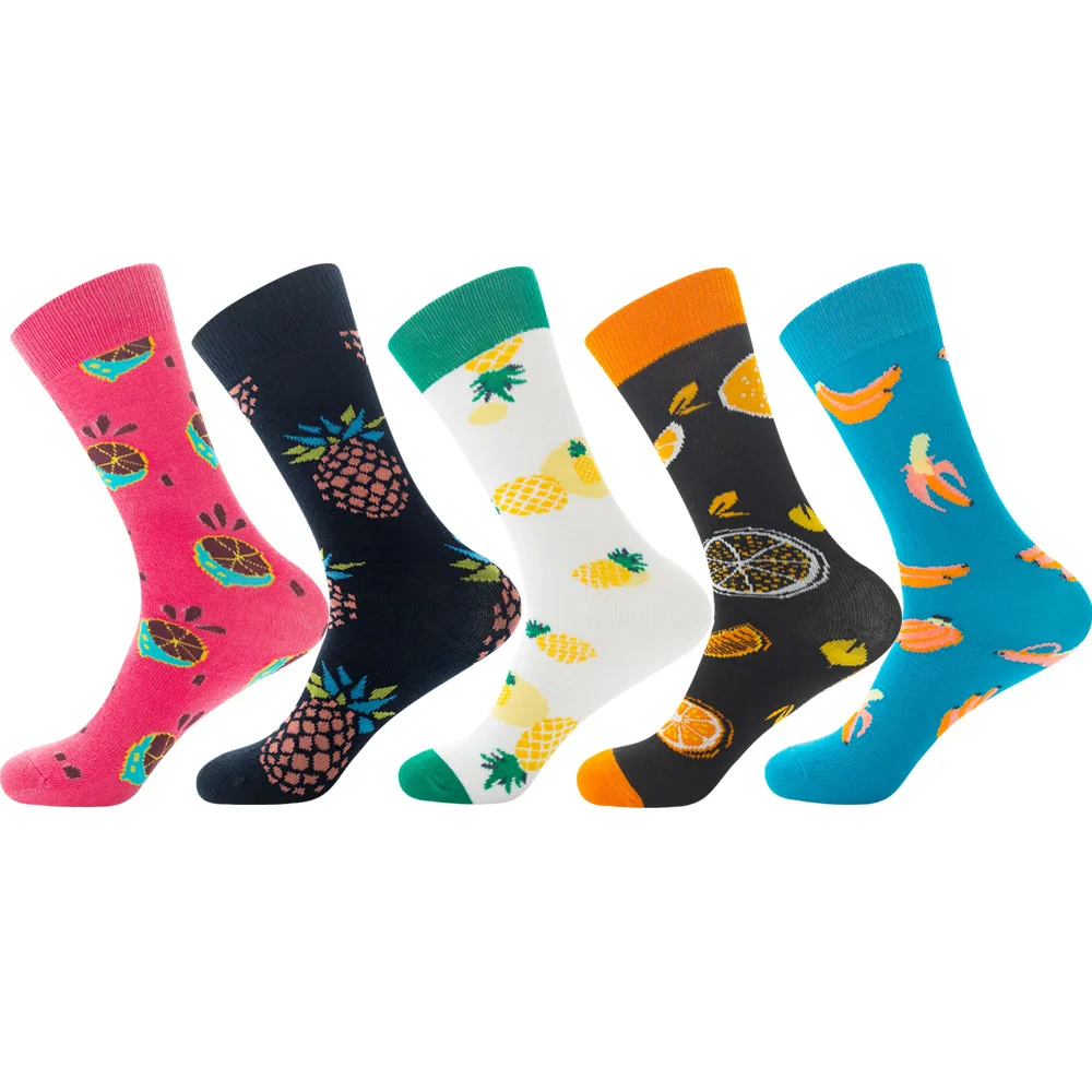Rose Red Lemon, black pineapple, white pineapple, orange, pink banana, men and women cotton tube socks ZQ075
Rose Red Lemon, black pineapple, white pineapple, orange, pink banana, men and women cotton tube socks ZQ075