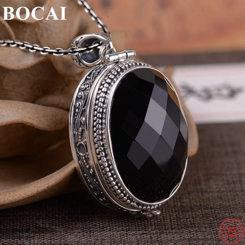 Подвеска BOCAI из серебра 925 пробы, буддистская мантра с шестью слоями, может открывать гау-бокс, Амулет из чистого серебра 925 пробы, ювелирные изделия для мужчин и женщин
Подвеска BOCAI из серебра 925 пробы, буддистская мантра с шестью слоями, может открывать гау-бокс, Амулет из чистого серебра 925 пробы, ювелирные изделия для мужчин и женщин