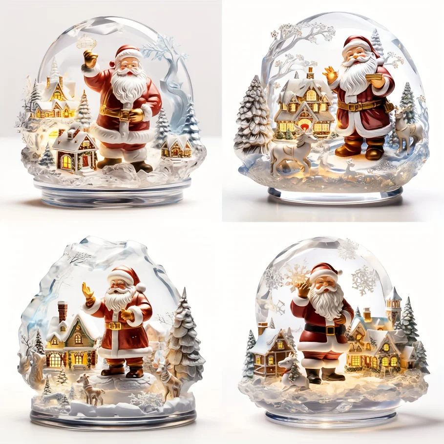 Car Sticker 4 In 1 Crystal Ball Santa Decals Creative Decals For S Vans Walls Laptops Masking Marks 1
Car Sticker 4 In 1 Crystal Ball Santa Decals Creative Decals For S Vans Walls Laptops Masking Marks 1
