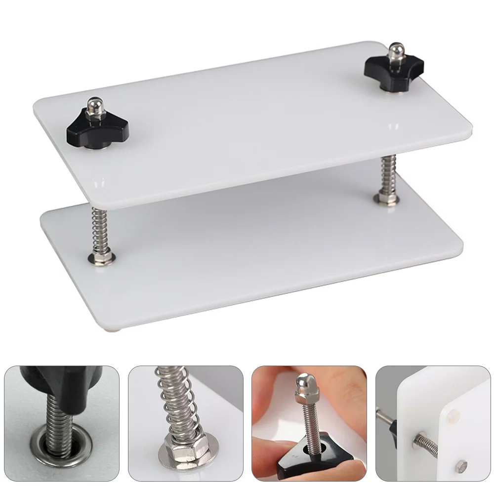 1 Set Cheese Pressing Mold Tofu Clamp Tofu Making Mold Tofu Making Tray (White)
1 Set Cheese Pressing Mold Tofu Clamp Tofu Making Mold Tofu Making Tray (White)