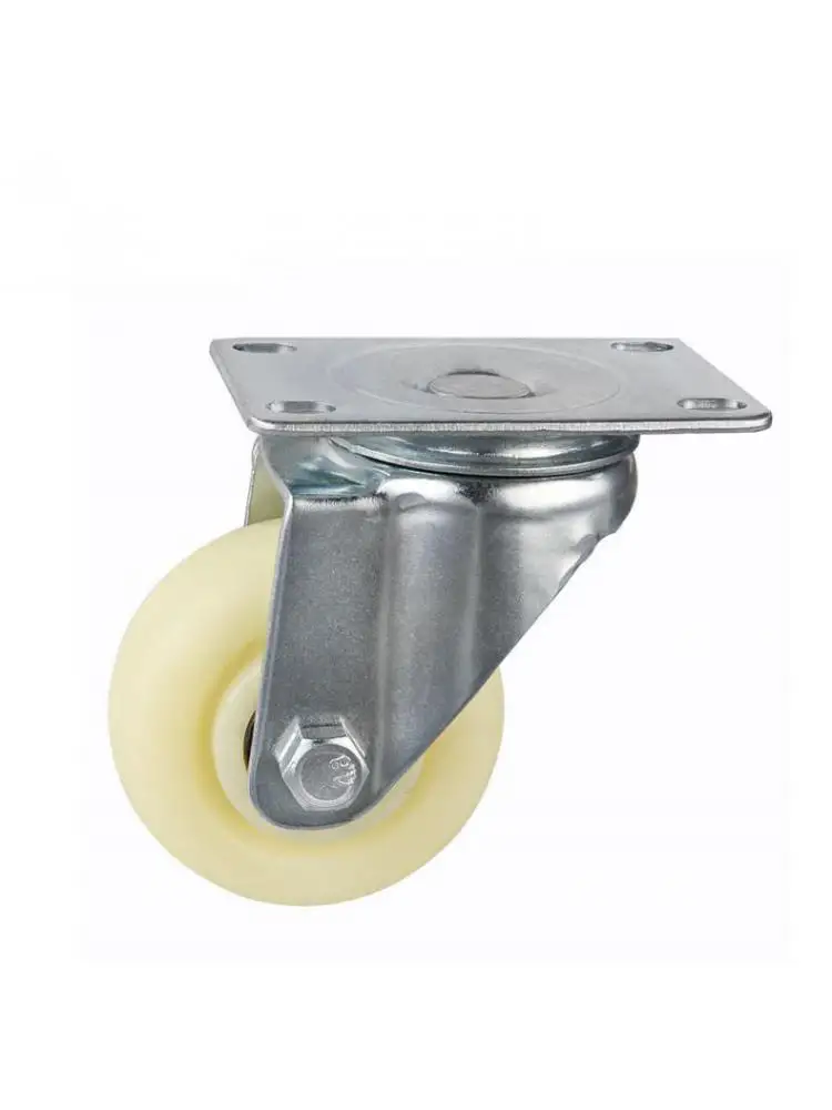 1 Pc Casters 3-inch Medium-sized White Nylon Caster Wear-resistant Machinery Wheel Flat Trolley Factory Direct
1 Pc Casters 3-inch Medium-sized White Nylon Caster Wear-resistant Machinery Wheel Flat Trolley Factory Direct