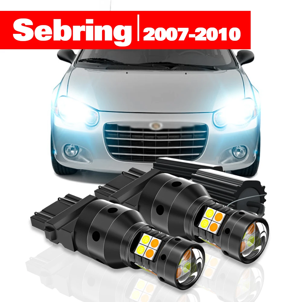 For Chrysler Sebring 2007-2010 Accessories 2pcs Dual Mode Turn Signal+Parking Light LED 2008 2009
For Chrysler Sebring 2007-2010 Accessories 2pcs Dual Mode Turn Signal+Parking Light LED 2008 2009