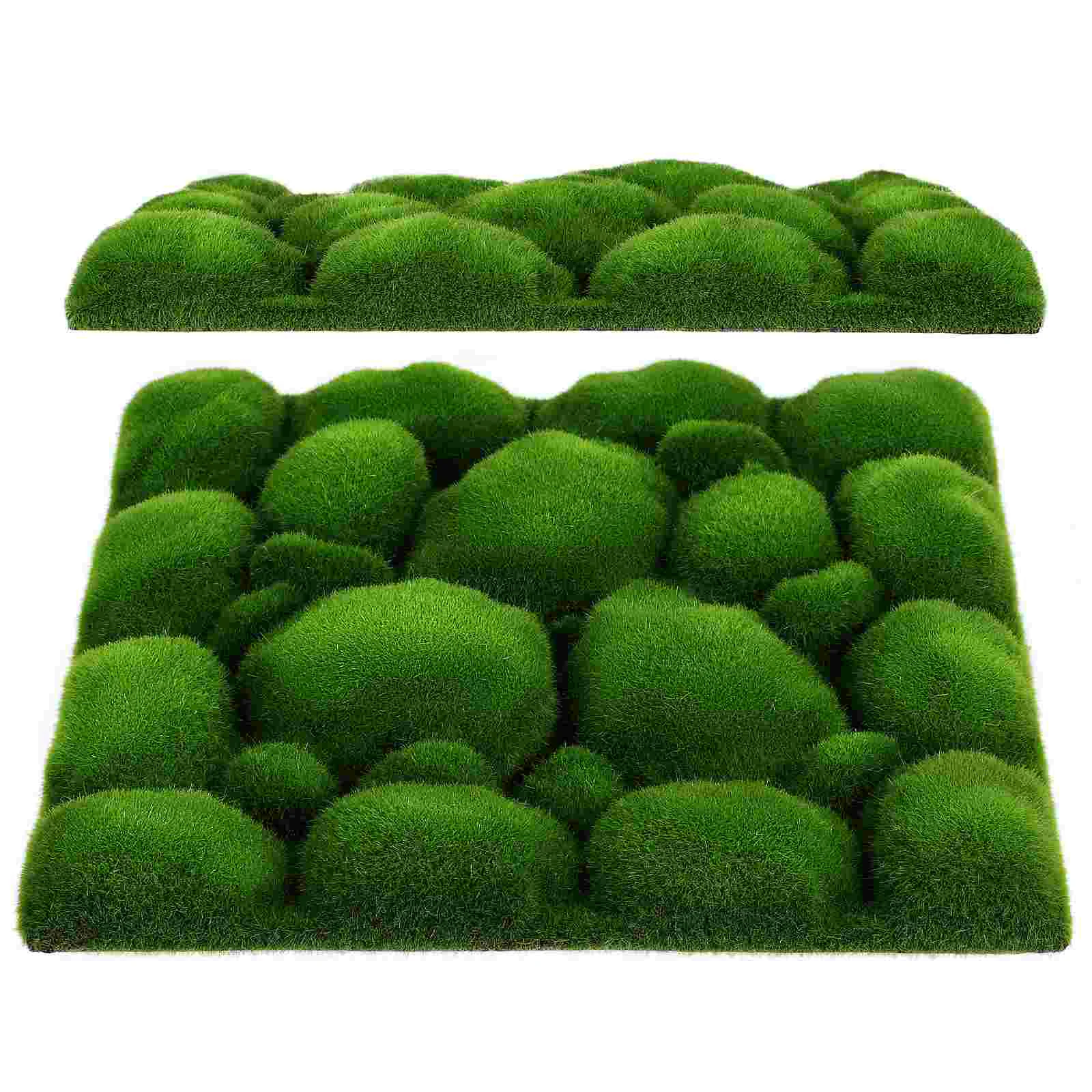2 Pcs Moss Stone Slate Wall Decoration Irregular Grass Panels Plastic Fake Backdrop
2 Pcs Moss Stone Slate Wall Decoration Irregular Grass Panels Plastic Fake Backdrop