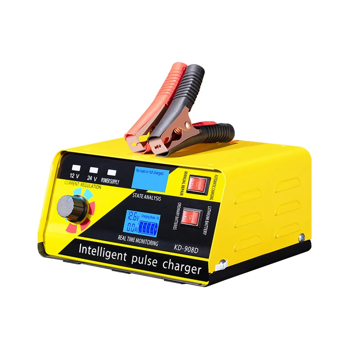 ANJING 12V24V Battery Smart Charger 260 High Power Intelligent Repair Charger for Lead-Acid Batteries Suitable US Plug
ANJING 12V24V Battery Smart Charger 260 High Power Intelligent Repair Charger for Lead-Acid Batteries Suitable US Plug