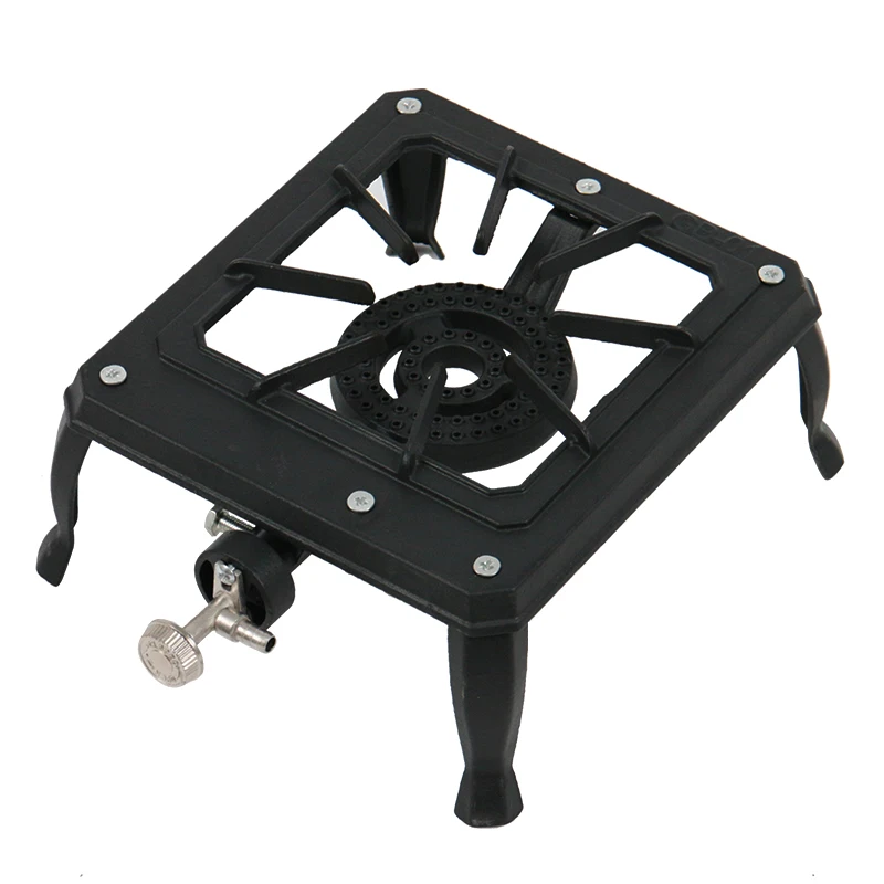 

Liquefied Gas Cast Iron Fierce Fire Stove Natural Gas Electronic Ignition Low-Pressure Iron Plate Burning Gas Stove