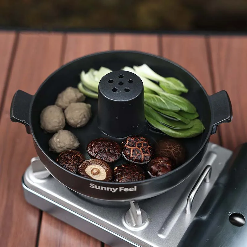 New Outdoor Camping Set of Pots Lightweight Picnic Dry Pots Camp Grill Pan Fondue Aluminium Alloy Hanging Pots
New Outdoor Camping Set of Pots Lightweight Picnic Dry Pots Camp Grill Pan Fondue Aluminium Alloy Hanging Pots