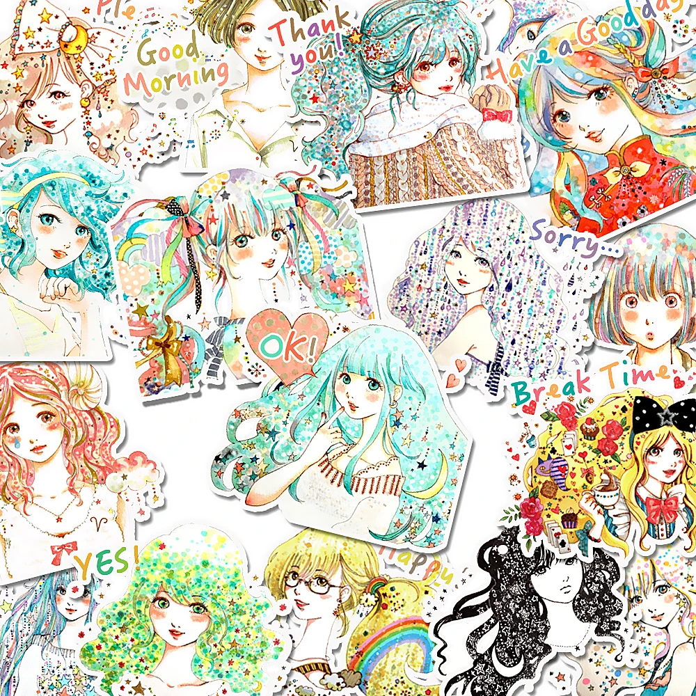 30/60PCS Beautiful Dreamy Girl Sticker Pack for Laptop,Guitar,Luggage,Phone, Journaling, Scrapbooking and Water Bottle
30/60PCS Beautiful Dreamy Girl Sticker Pack for Laptop,Guitar,Luggage,Phone, Journaling, Scrapbooking and Water Bottle