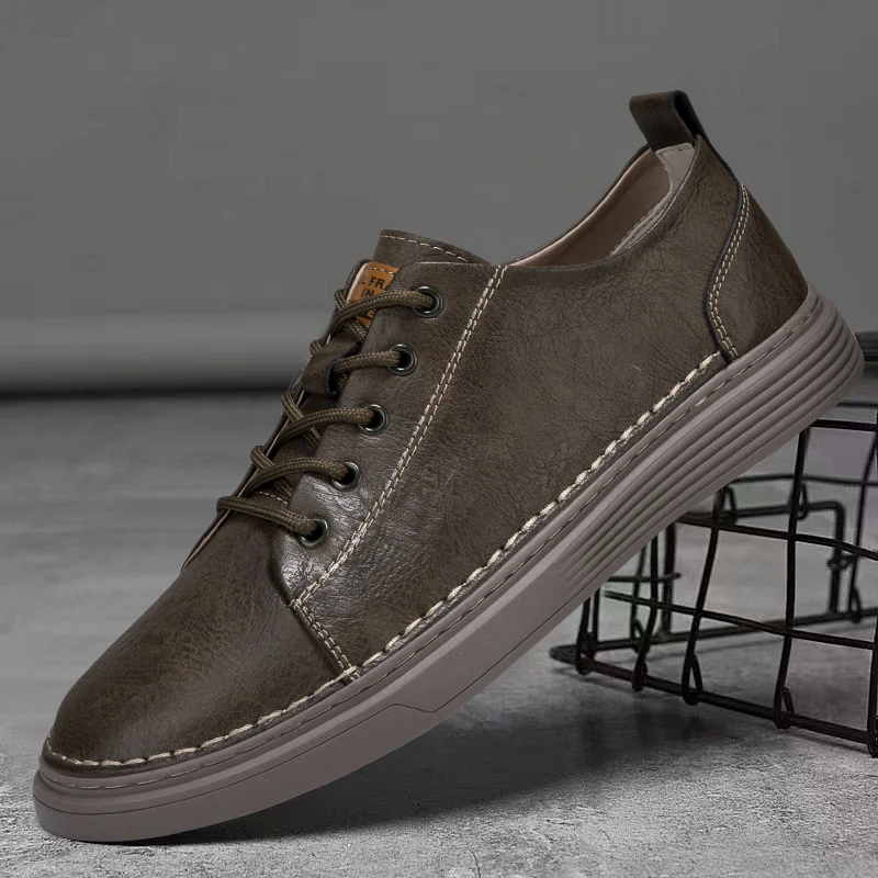 Genuine Leather Men's Shoes High Quality Spring Casual Shoes for Men Breathable Sneakers Outdoor Walking Sport Shoes Mocassins
Genuine Leather Men's Shoes High Quality Spring Casual Shoes for Men Breathable Sneakers Outdoor Walking Sport Shoes Mocassins