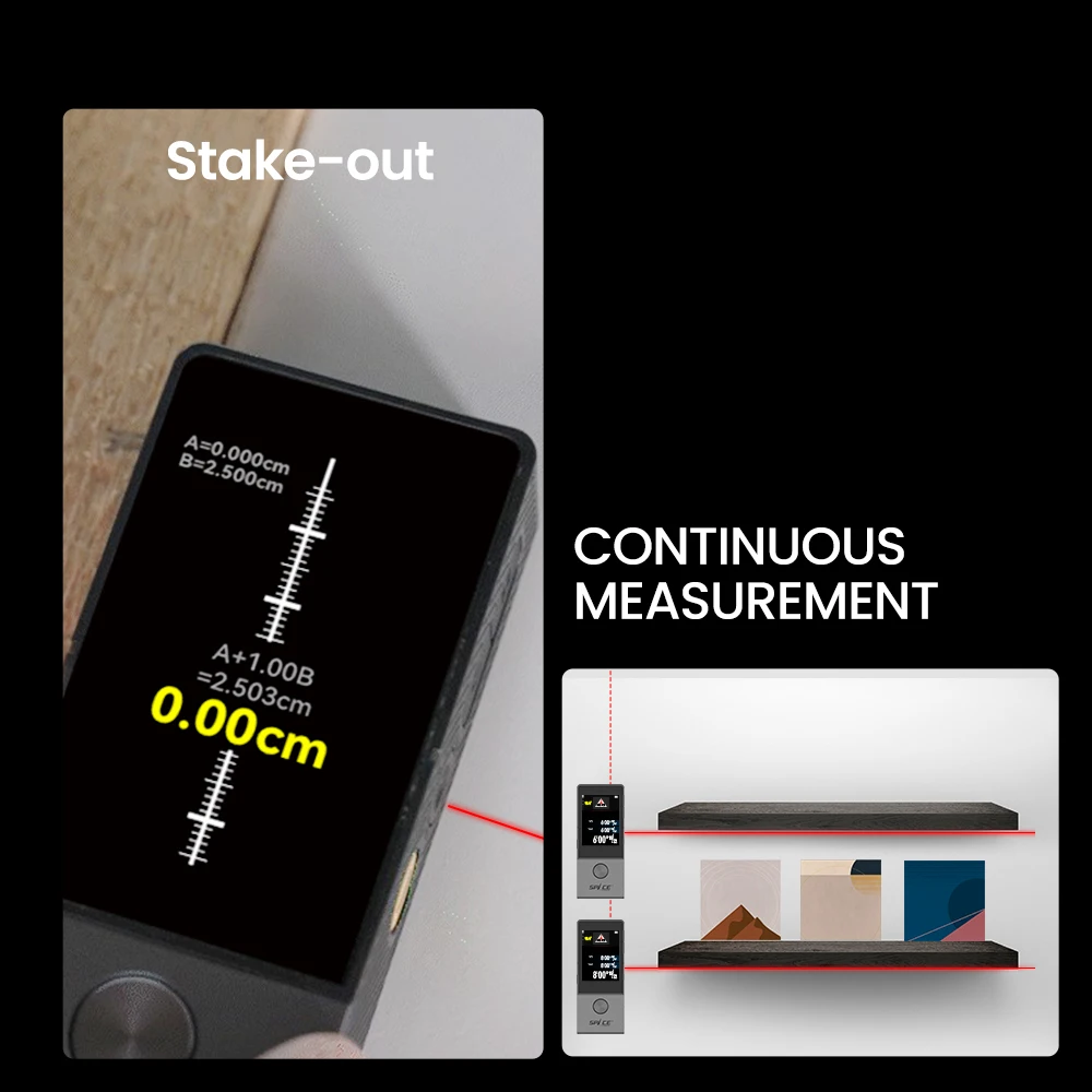 MiLESEEY D9 Laser Distance Meter,Bluetooth Laser Tape Measure,100M Laser Measure with Visual Aligning,Easily draw CAD MiLESEEY D9 Laser Distance Meter,Bluetooth Laser Tape Measure,100M Laser Measure with Visual Aligning,Easily draw CAD