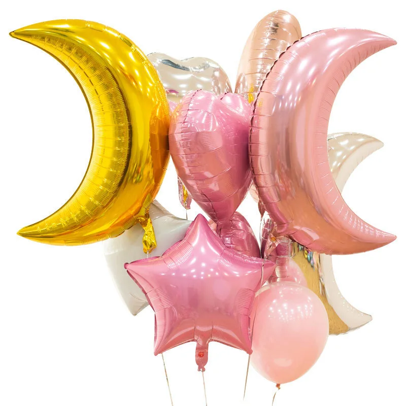 Ynaayu Moon Aluminum Balloon, Birthday Party Decoration, Atmosphere, Wedding Supplies
Ynaayu Moon Aluminum Balloon, Birthday Party Decoration, Atmosphere, Wedding Supplies